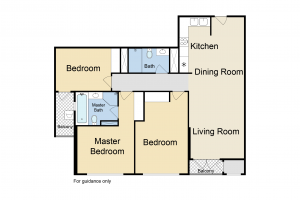 2D Floor Plan A Style 4