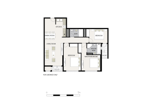 2D Floor Plan B Style 5